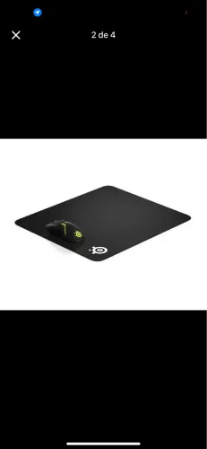 Mousepad SteelSeries QcK+ Grande Original - Excelente Estado