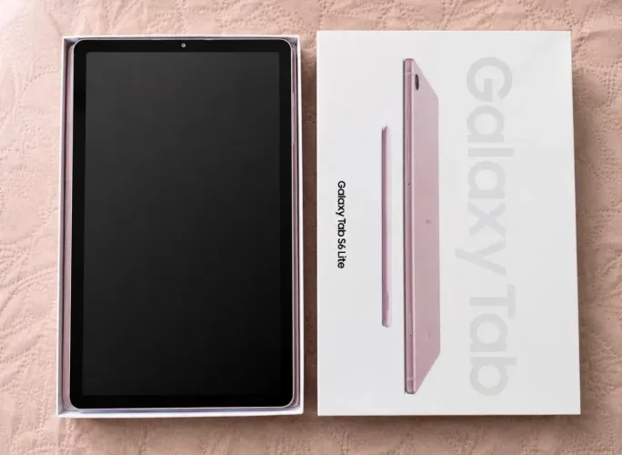 Tablet Samsung s6lite rosa 64gb perfeito estado