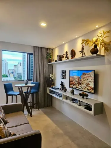 Apartamento de 1 quarto em Boa Viagem | 31 m² | 1 Vaga | Morar ou Investir