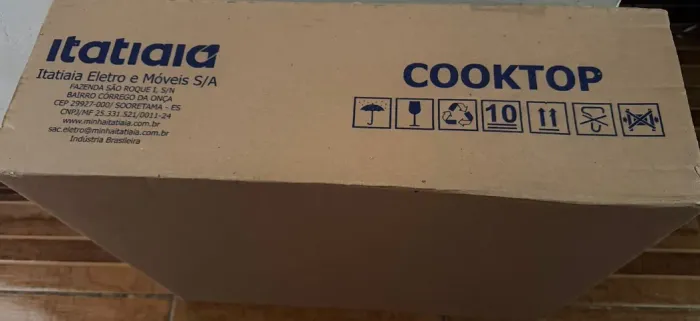 Cooktop nunca usado retirar na vila ieda camlo grande Rj