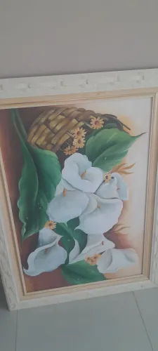 Quadro copo de leite