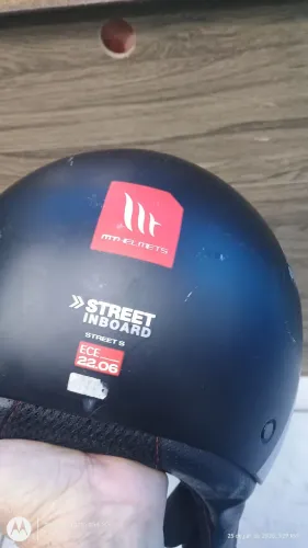 Capacete MT street inboard 