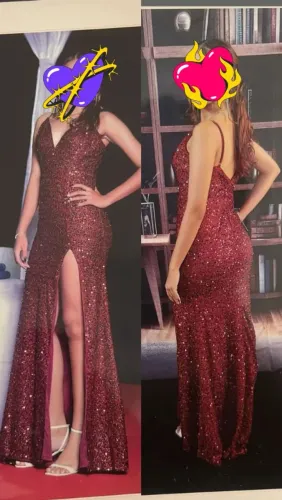Vestido para festa ou formatura.