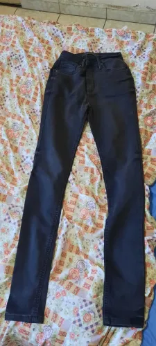 Calça jens preta Animale