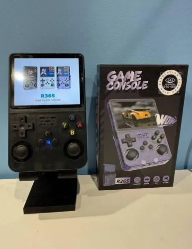 Console portátil R36s 64GB Novo Lacrado