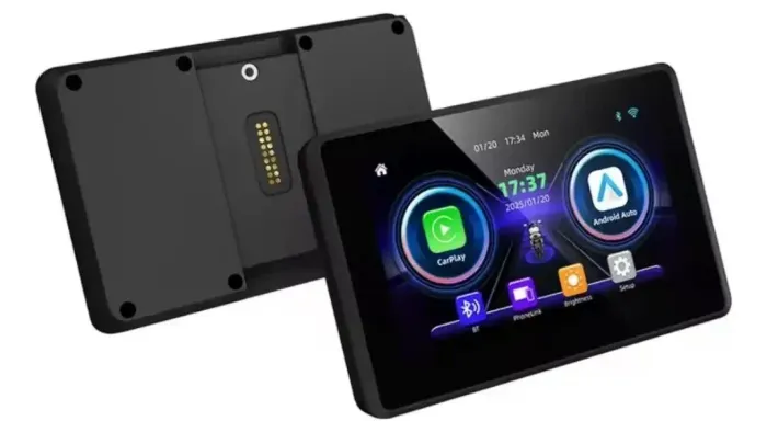 multimídia portátil CarPlay e Android da BMW