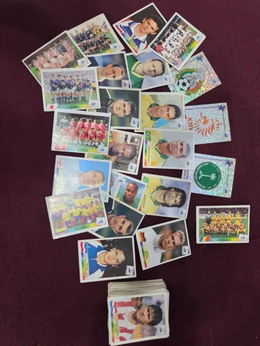 Figurinhas Copa 1998 e 2010