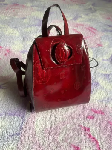 Bolsa/Mochila Cartier Must Vintage Original