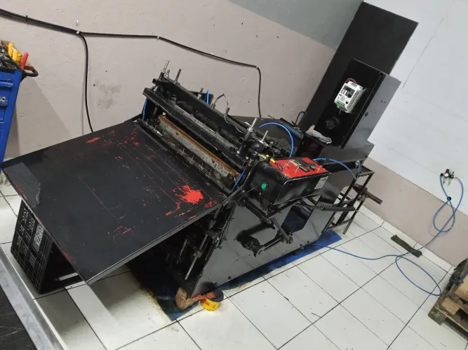 Máquina de saco de Lixo Automática <br>Blocado mecânica multiplast