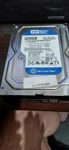 Hd Sata 320GB para PC Western Digital
