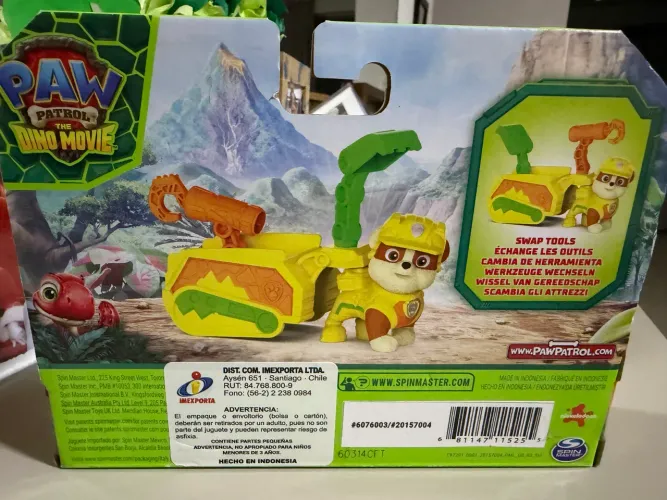 Patrulha Canina - Rubble Dino Tool Pack | The Dino Movie
