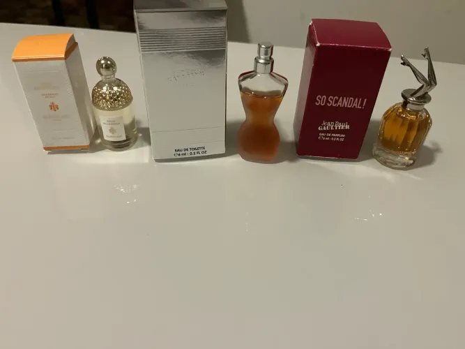 Miniatura lê male feminino Jean gautier e tb guerlain escolha a sua