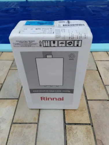 Aquecedor de água a gás/Digital - (RINNAI)