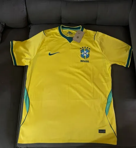 Camisa l do Brasil masculina 2026 - PRIMEIRA LINHA