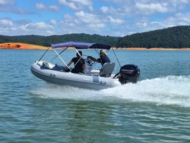 2025 WorkBoatBR wb38 + mercury 40hp efi, semi-rÍgido completo preço direto de Fábrica