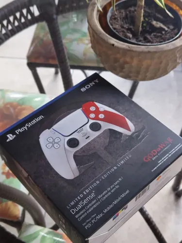 Controle God of War PS5 Dualsense Edição Limitada