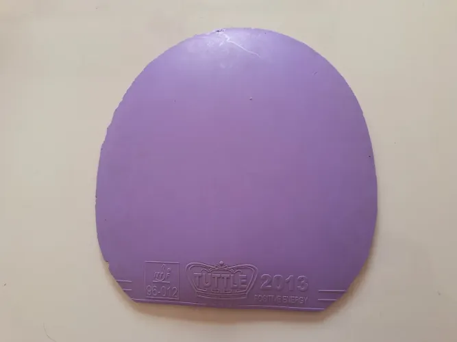 Borracha para raquete tenis de mesa turtle roxa turtle positive energy