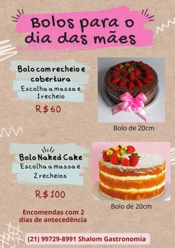 Bolos de festa