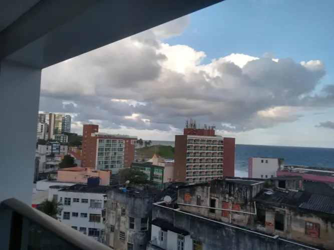 BARRA 1/4, PISCINA, COZINHA INTEGRADA, VARANDA ,1VAGA