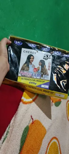 Cabelo french curl Jumbo 200gr fibra Premium trança 