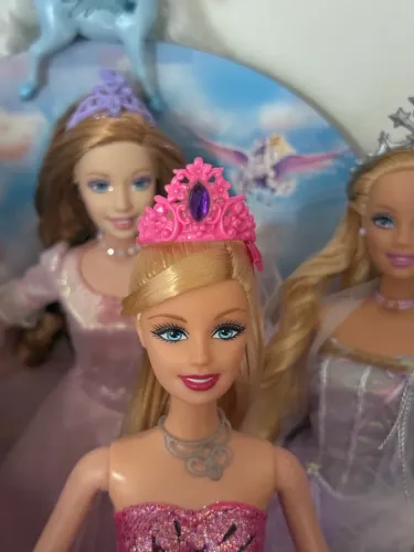Coroa Barbie Alexa castelo de diamantes