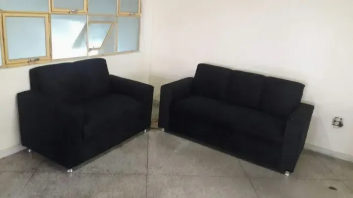 Sofá 2 e 3 pessoas Material suede D33 Duravel Confortável Promoção