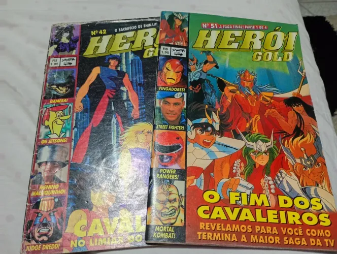 Revista Herói Cavaleiros do zodíaco