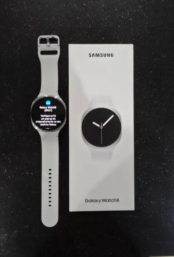 Samsung Galaxy Watch8 44mm BT Prata Seminovo