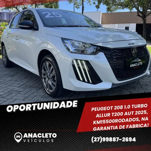 Peugeot 208 Allure 1.0 Tubo Flex 5P Aut. 2025