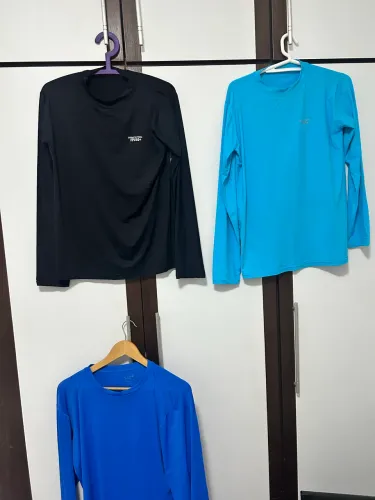 Combo de camisas UV (3 camisas M)
