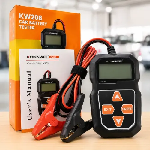 Testador de Bateria Automotiva Konnwei KW208 6V 12V Profissional