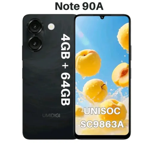 UMIDIGI NOTA 90A - CELULAR COMPACTO COM CARGA RÁPIDA