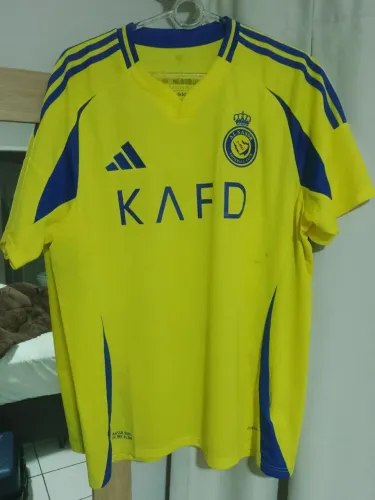 Camisa Al Nassr Adidas Original - CR7 Cristiano Ronaldo (Tamanho XL)