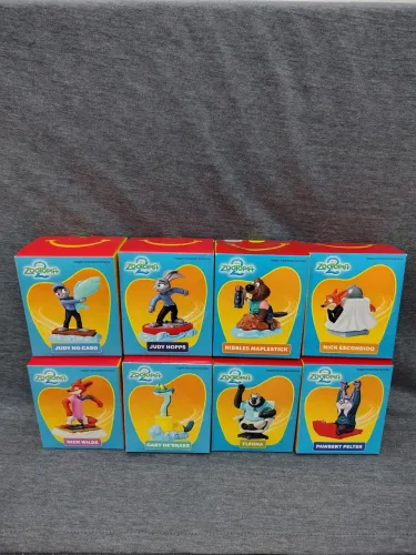 Coleção Zootopia 2 MC Donald's