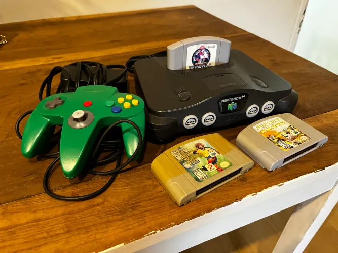 Nintendo 64 + jogos