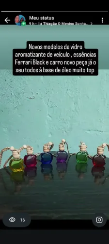 Aromatizantes de veículo 
