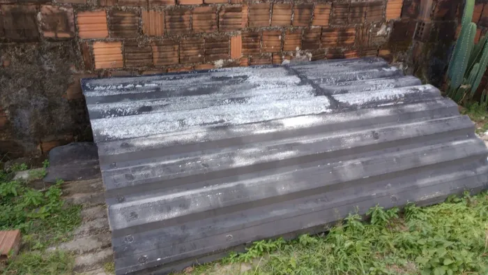 Cobertura de ferro