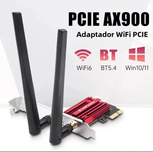 Adaptador Wifi 6 + BT 5.4 - PCIE