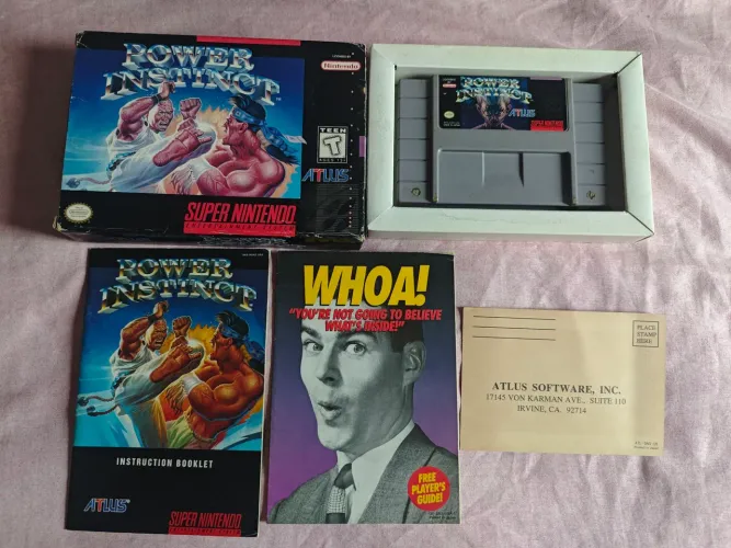 Power Instinct americana completa - Super Nintendo