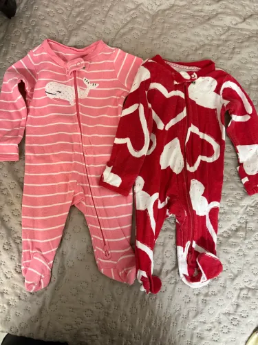 Kit 2 bodies Carters Menina RN 