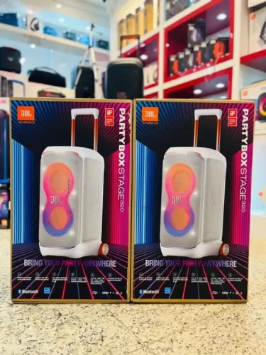 Caixa de som JBL Partybox Stage 320 - Lacrada - NF - Garantia