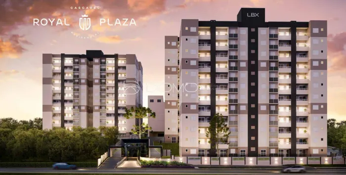Apartamento na planta, Royal Plaza, localizado no Cancelli, CASCAVEL - PR