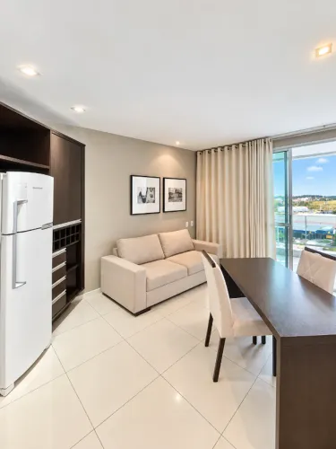 Studio mobiliado no Mundo Plaza