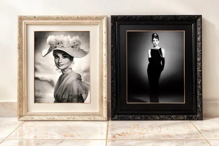 Quadros Audrey Hepburn (bonequinha de luxo) Black and White