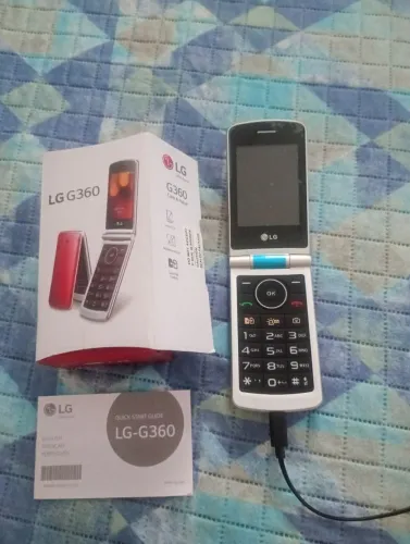 LG G360 Flip NOVO/NUNCA USADO + Caixa e Acessórios Originais