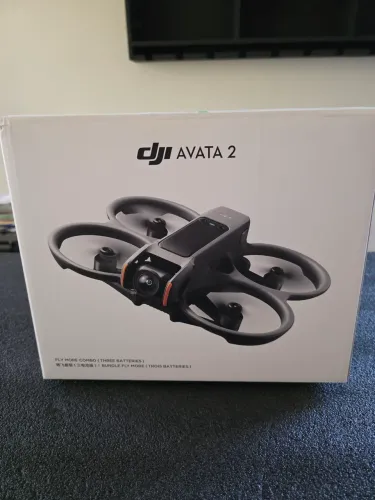 DRONE DJI AVATA 2 COMPLETO COM OCULOS E CONTROLE COM 3 BATERIAS NA CAIXA ZERO - COMPLETO