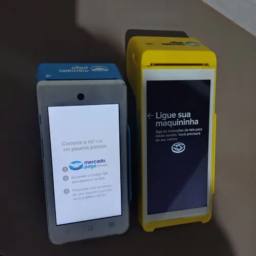 A maquininha inteligente do mercado pago - Point Smart a pronta entrega.