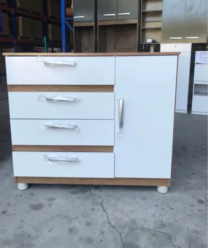 Cômoda 4 gavetas 100% MDF 