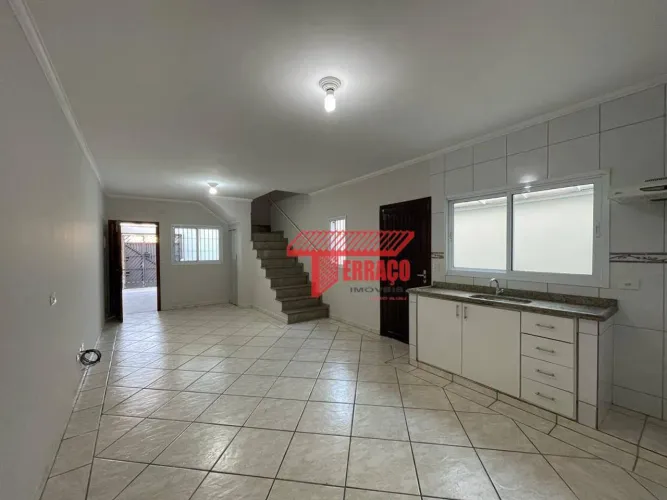 Sobrado com 3 dormitórios para alugar, 94 m² - Vila Marina - Santo André/SP