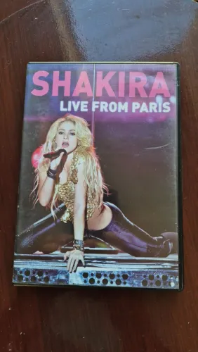 DVD Shakira Live From Paris - Original (Ao Vivo)